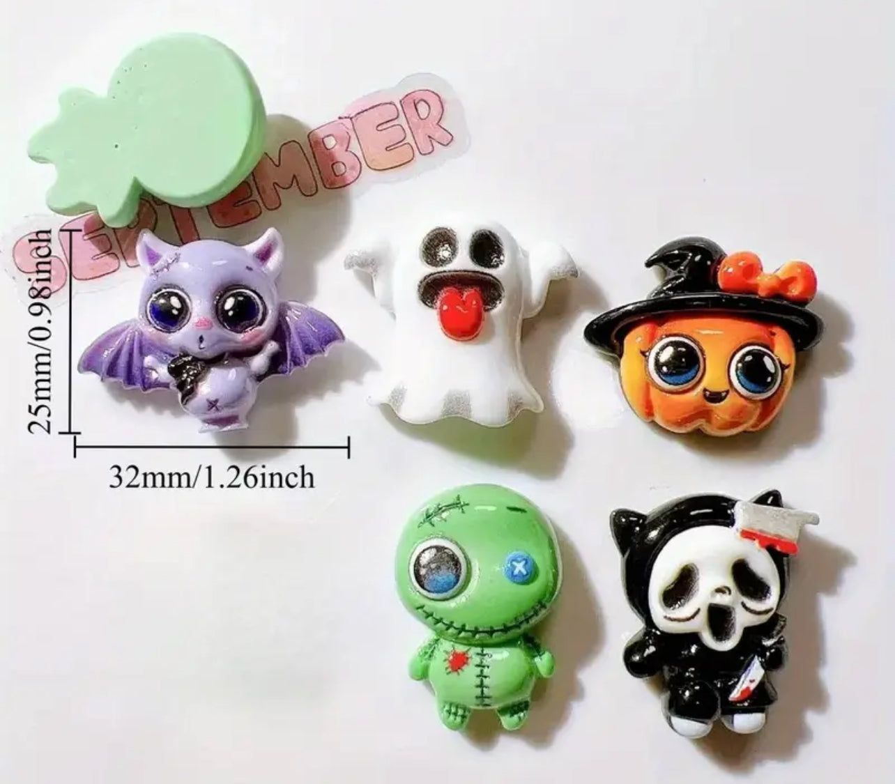 Halloween π» π mix moulds Halloween Silicone Molds for Chocolate and Fondant β Create Cute and Spooky Decorations of Ghosts, Bats, Pumpkins, and More for Cakes, Cupcakes, and Halloween Treats