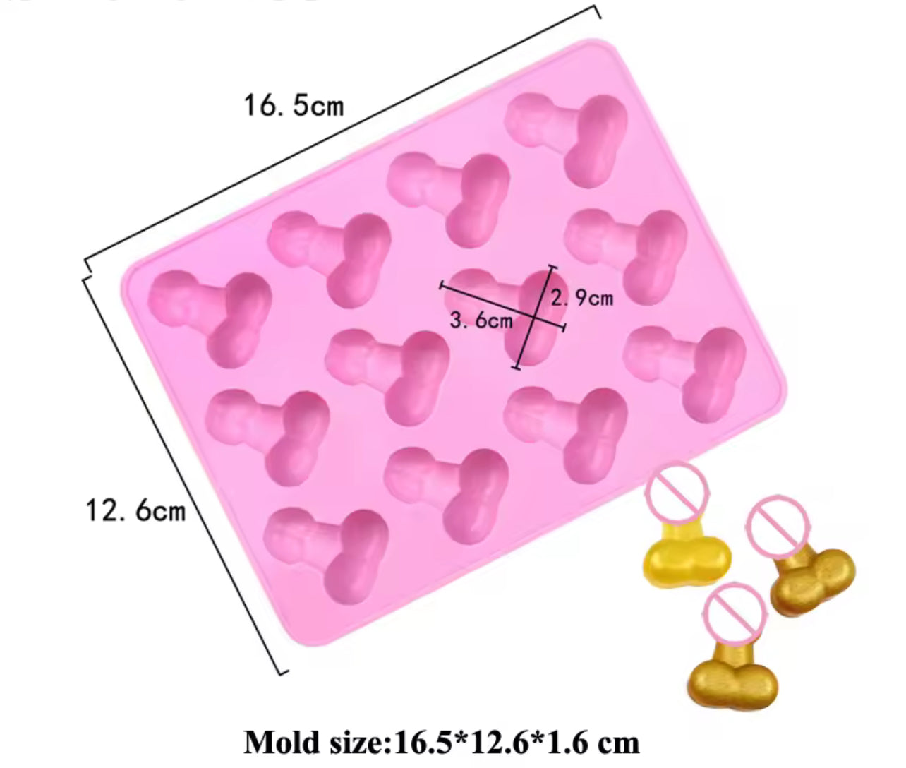 Adult theme moulds