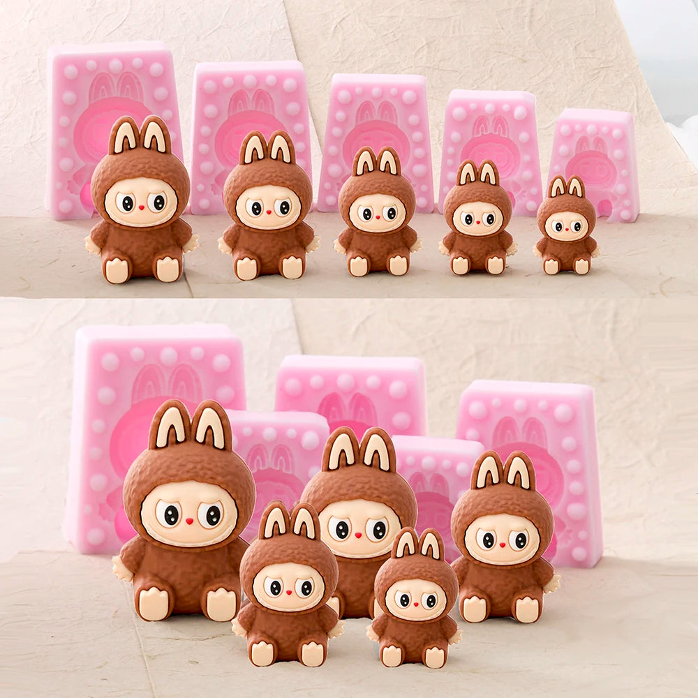 Labubu 3D moulds
