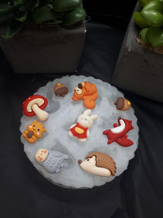 Forest animal moulds