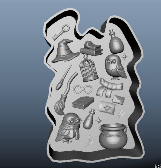 Magic mould Handmade Magic & Wizardry Silicone Mould