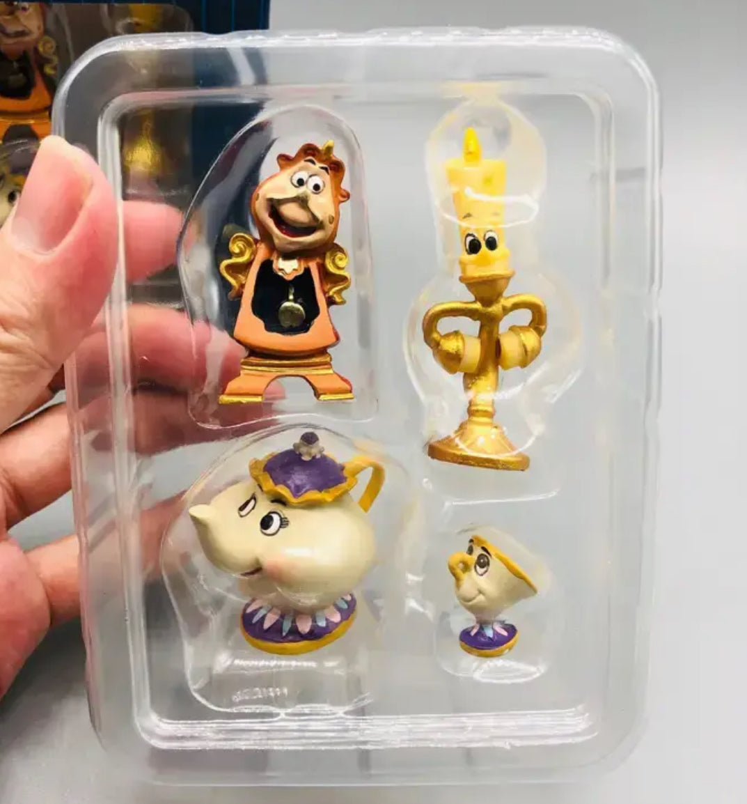 3D 2 part Beauty and Beast moulds