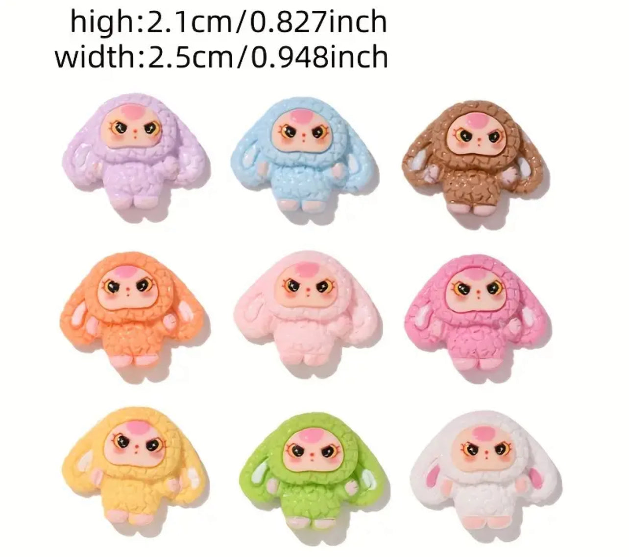 Labubu mini moulds
