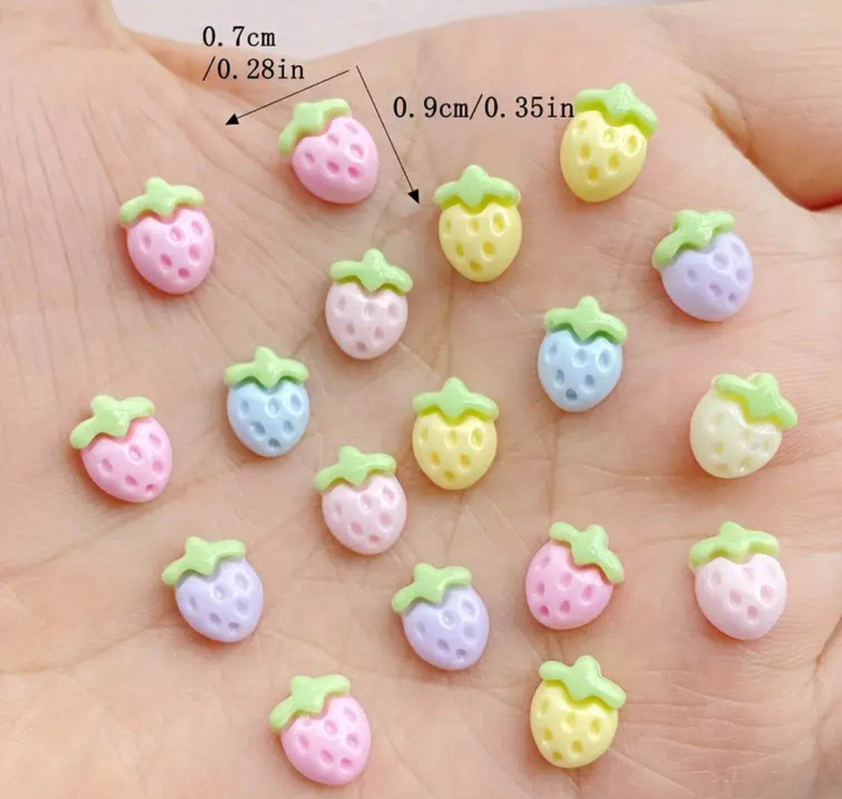 Strawberries 🍓 mini micro moulds