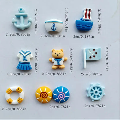 Beach 🏖️ moulds Nautical themed