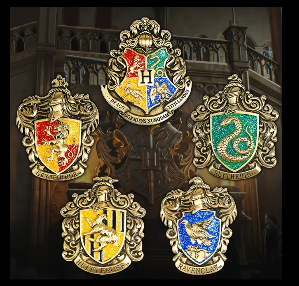 Harry Potter house Hogwards logos