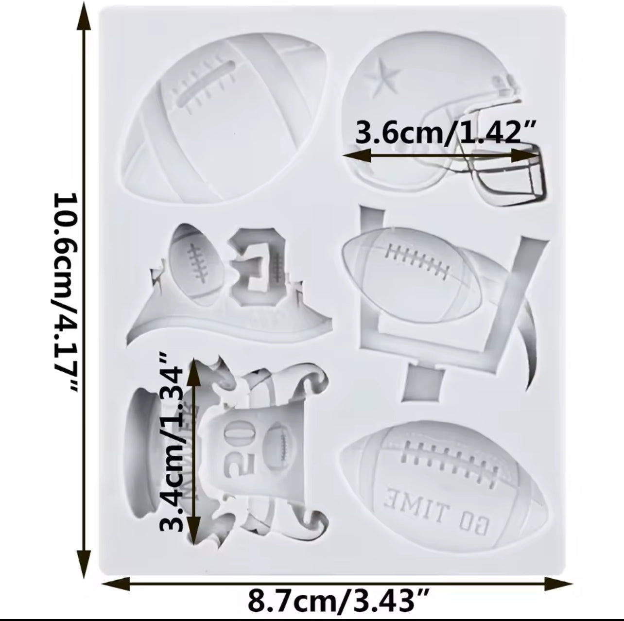 Football 🏈 moulds