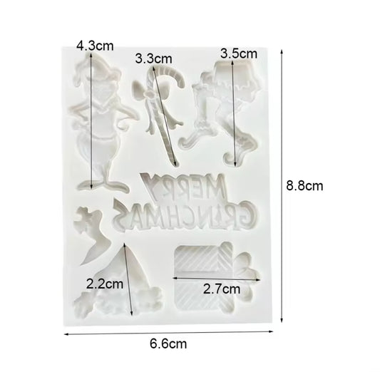 Christmas set moulds