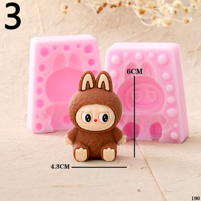 Labubu 3D moulds