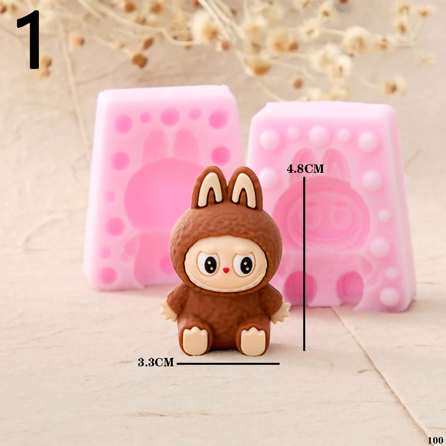 Labubu 3D moulds